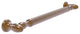 24" Grab Bar Smooth, Brushed Bronze