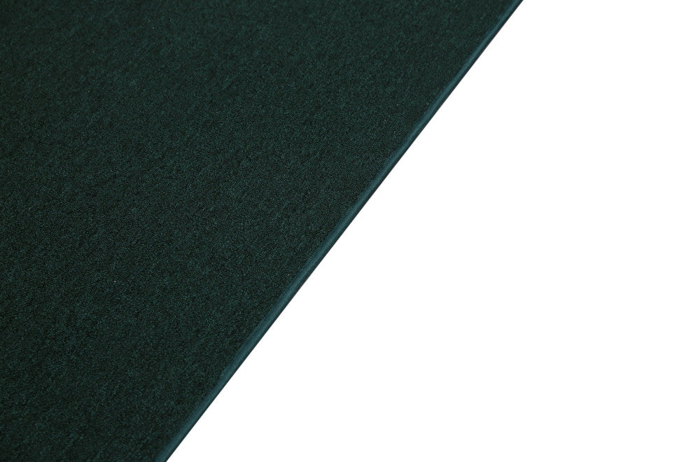 Modern Indoor/Outdoor Commercial Solid, Dark Green, 4' x 30', Area Rugs