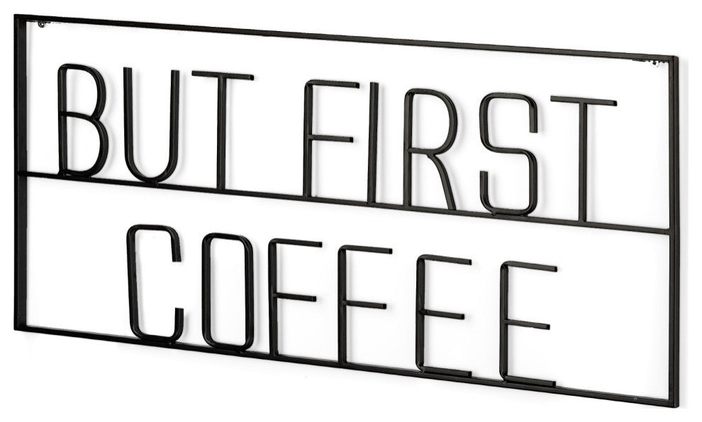 But First Coffee Sign