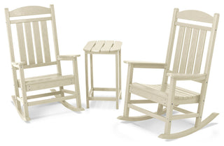 Polywood Presidential Rocker 3-Piece Set, Sand