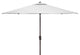 Safavieh Kamen 10 Ft Auto Tilt Umbrella, White