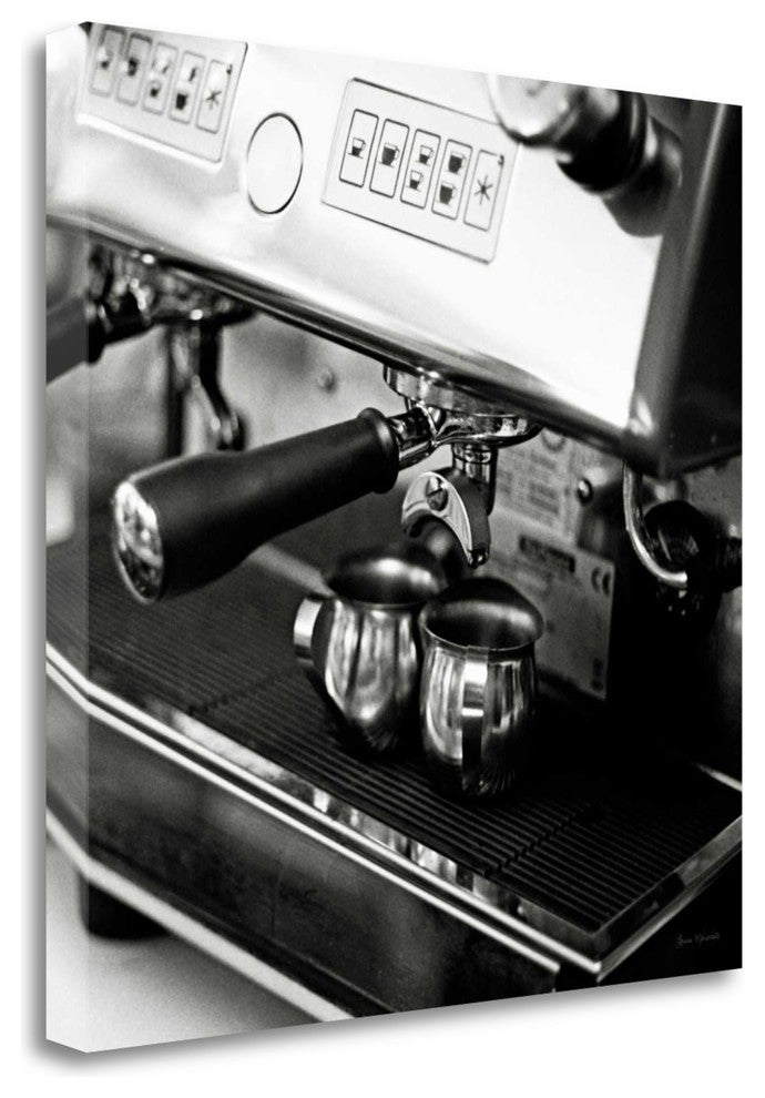 "Coffeehouse I" By Laura Marshall, Giclee Print on Gallery Wrap Canvas