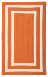 La Playa PY41 Tangerine Indoor/Outdoor Area Rug, Rectangular 2'x4'