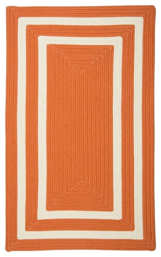 La Playa PY41 Tangerine Indoor/Outdoor Area Rug, Rectangular 2'x4'