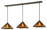 54 Long Balsam Pine 3 Light Pendant