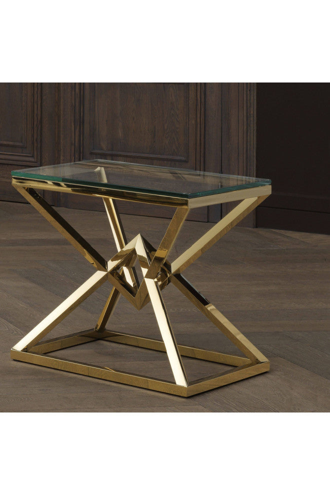 Gold Side Table | Eichholtz Connor