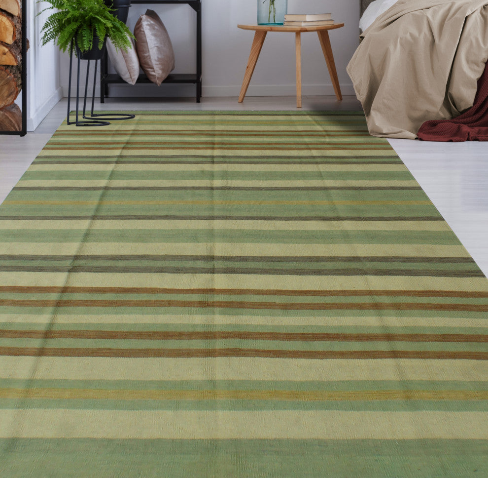 Winchester Kilim Mosi Lt. Green Rug