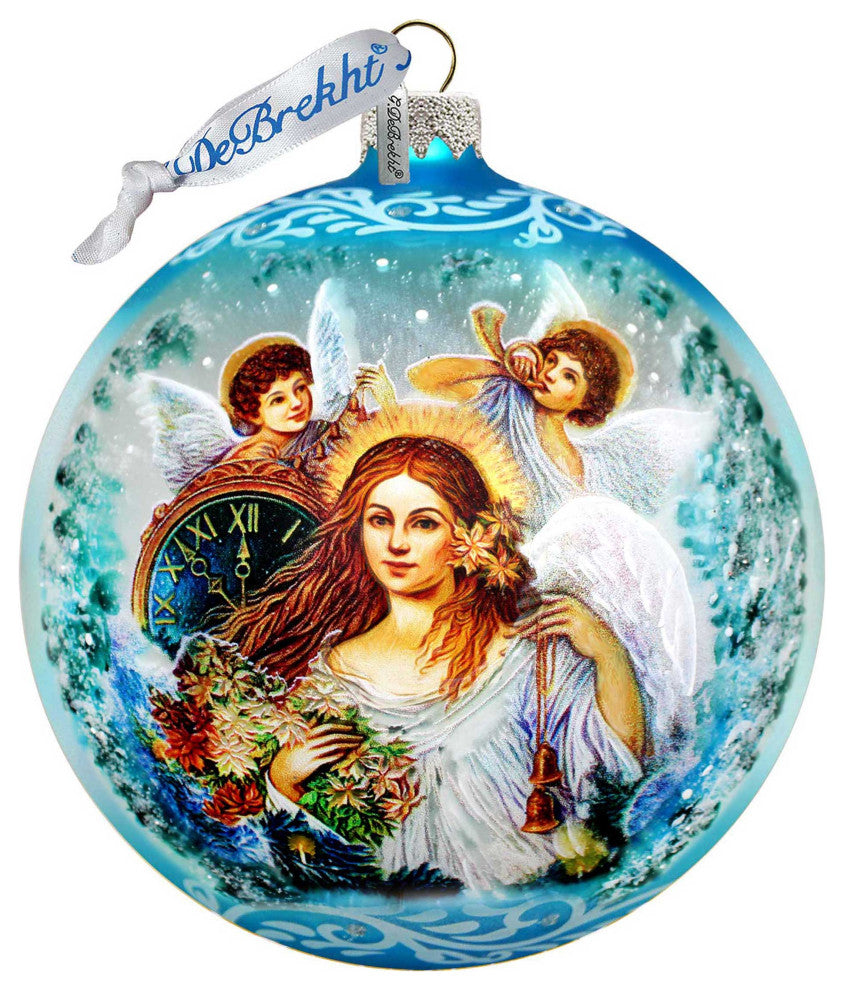 Christmas Angel Glass Ornament Limited Edition