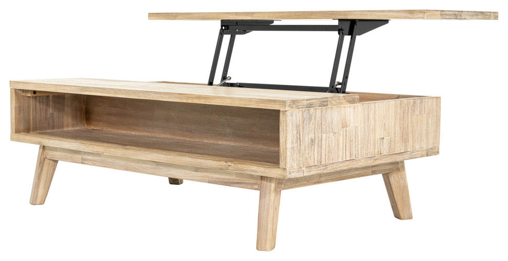 Gia 47" Wide Coffee Table With Lift Top