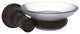 Carolina Wall Mounted Soap Dish, Oil Rubbed Bronze