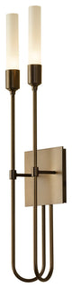 Lisse 2 Light Sconce, Bronze Finish