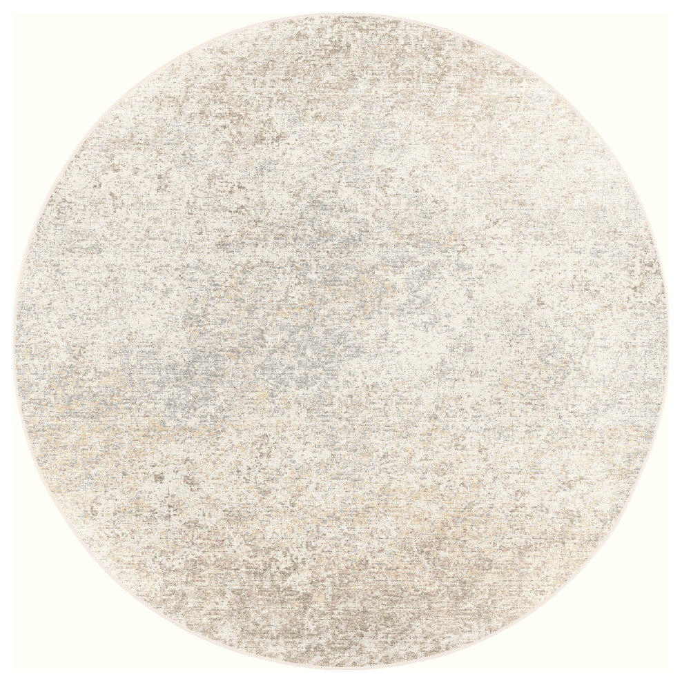 Winslow WL3 Khaki 10' x 10' Round Rug