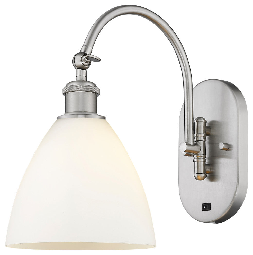 Innovations 518-1W-SN-GBD-751 1 Light Sconce, Brushed Satin Nickel
