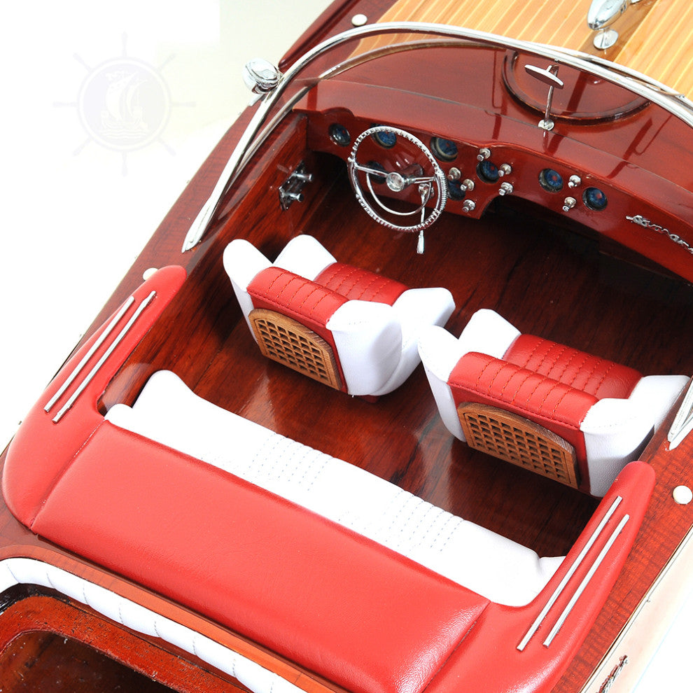 Riva Aquarama Rc Ready Wooden model speedboat