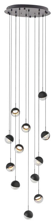 Dora Pendant 12, Black