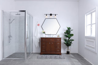 Elegant Lighting LD2316 Gene 3 Light 28"W Vanity Light - Chrome