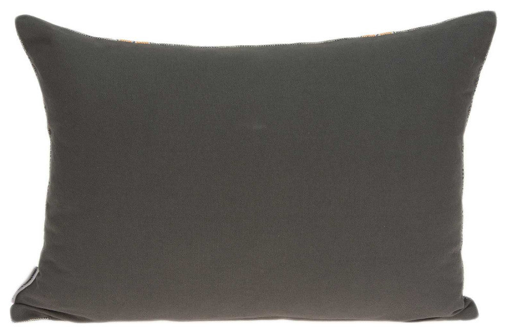 HomeRoots 20" x 6" x 14" Transitional Multicolor Pillow Cover With Poly Insert