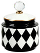 Harlequin Urn With Lid, Small 8"