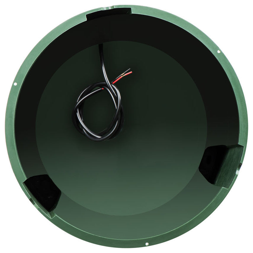 8" Omni Speaker 200W w/ 70V Optional Tap, 360Â° Dispersion IP65, Hunter Green