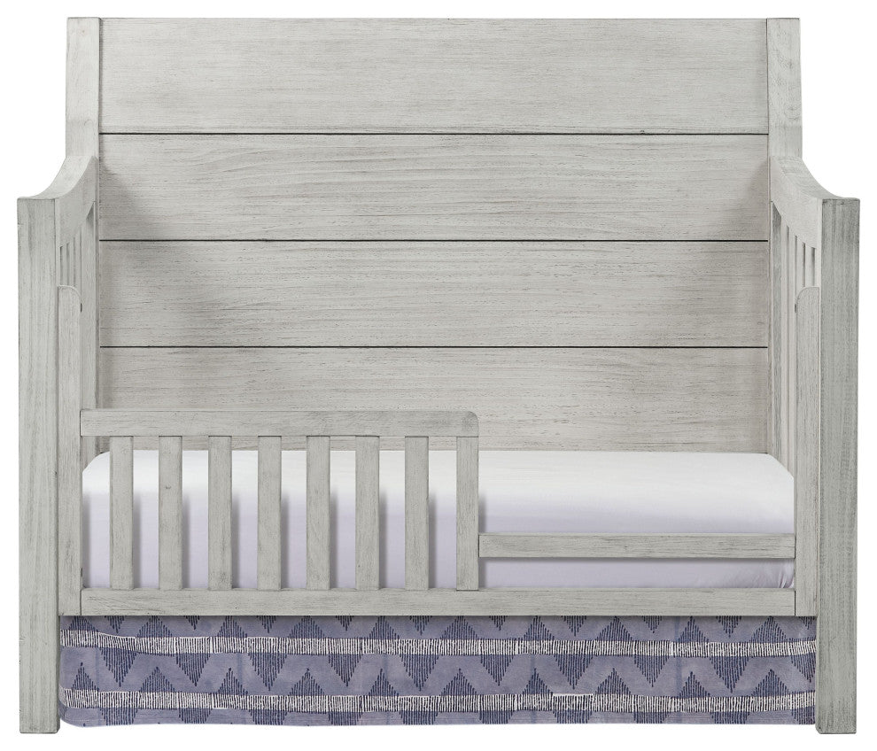 Timber Ridge 57"W Wood Convertible Crib, Weather Washed Sierra