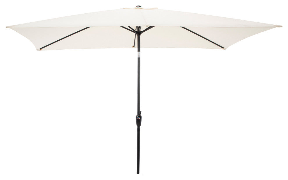 Pure Garden 10' Rectangular Patio Umbrella, Beige