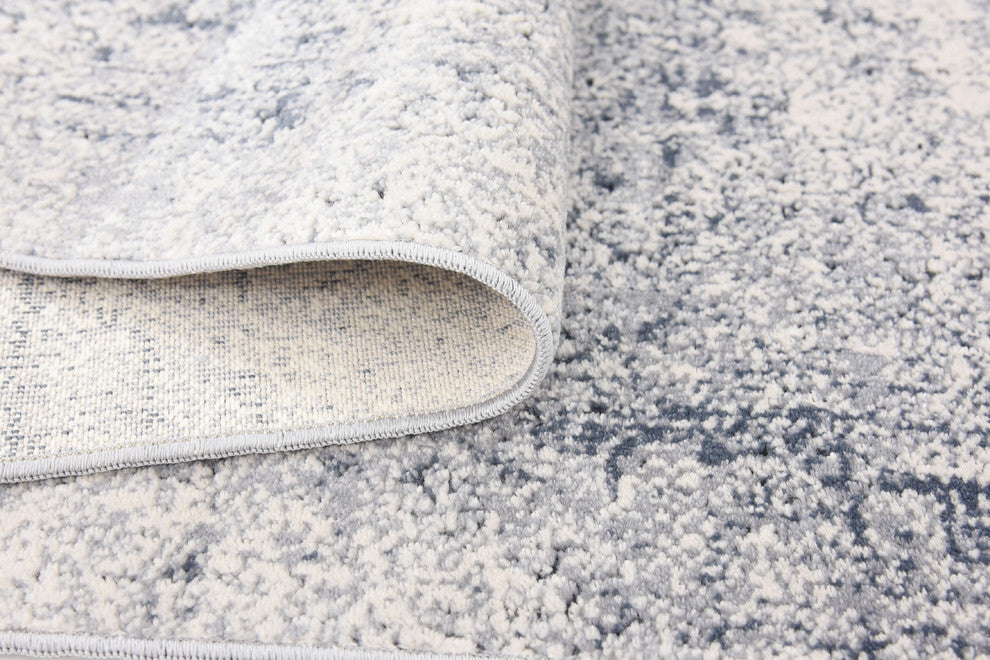 Unique Loom Gray Chateau Quincy 2' 2 x 6' 7 Runner Rug