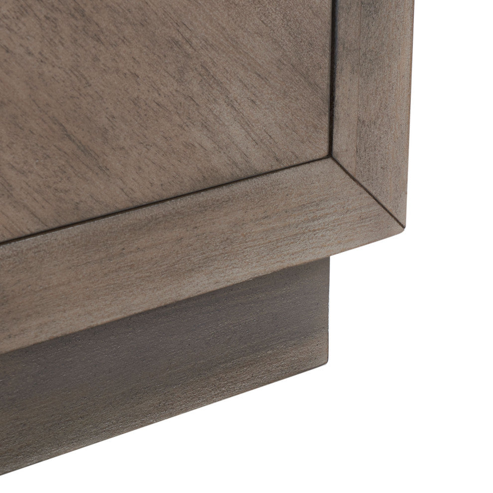 Safavieh Couture Steve 2 Drawer Wood Nightstand, Light Brown