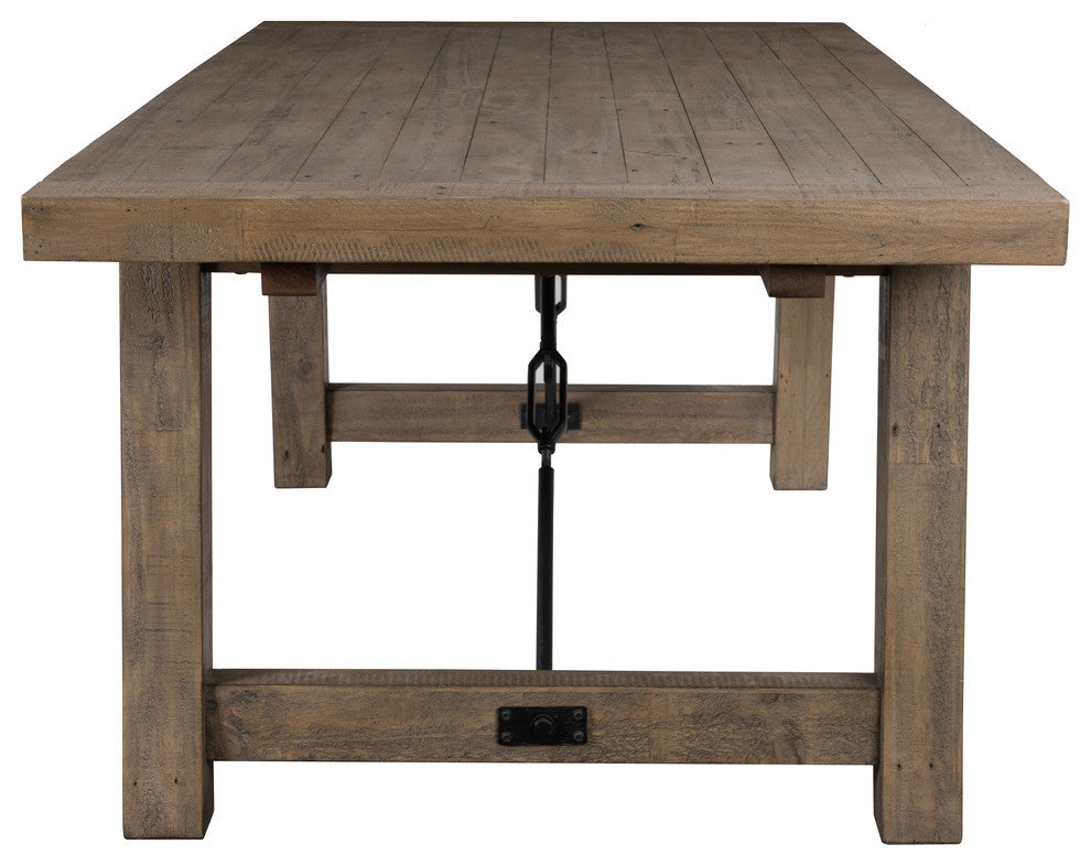 Tuscany Reclaimed Pine 82' Extension Dining Table by Kosas Home