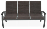Belle Isle Sling 3-Seat Outdoor Sofa, James/Graphite