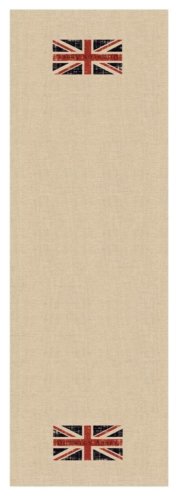 Downton Abbey Natural Beige Decorative Table Runner
