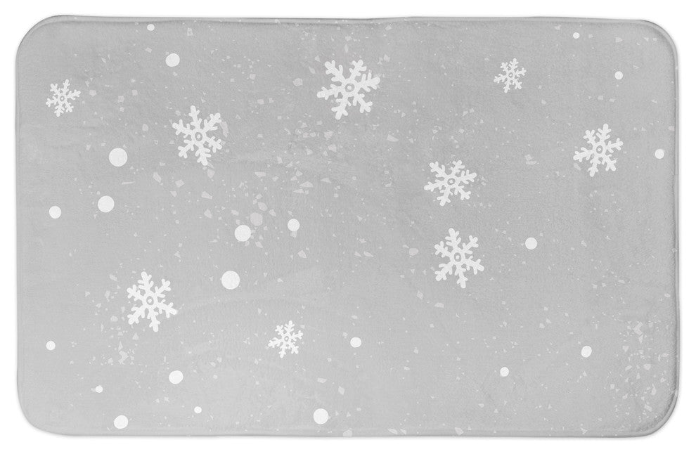 Let It Snow 34x21 Bath Mat