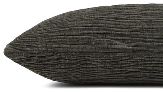 Loloi Pillow, Charcoal, 13''x21'', Cover With Down