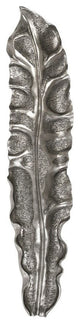 Petiole Wall Leaf, Silver, Large, Version B