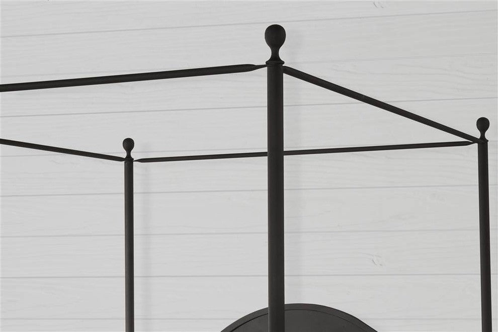 Cumberland Canopy Bed, Metal Bed Rail Included, King