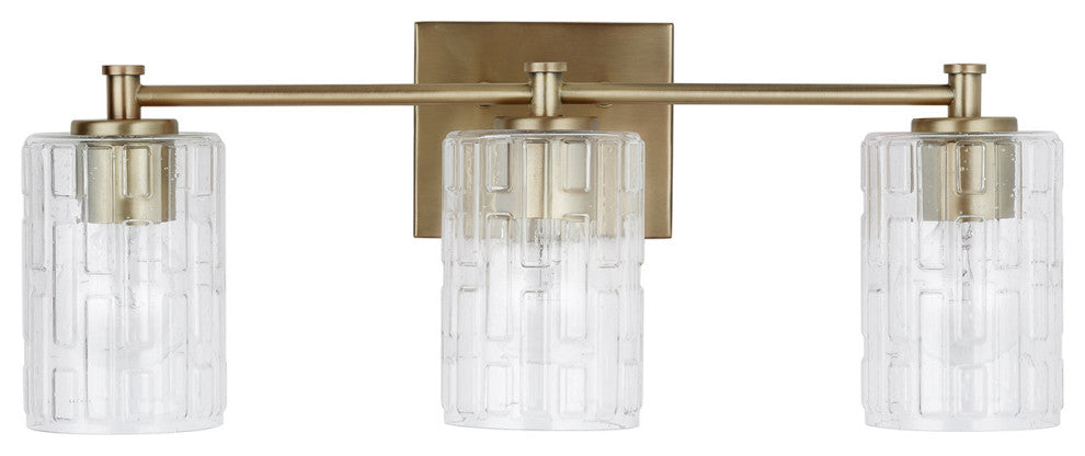 Capital Lighting 138331-491 Emerson 3 Light 23"W Bathroom Vanity - Matte Black