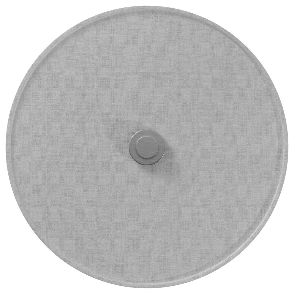 Studio 2-Light Semi-Flush, Satin Platinum