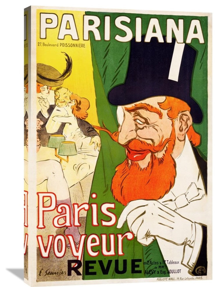 Parisiana, Paris Voyeur, 24"x36"