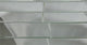 12 in x 24 in Beveled Glass Mirror Large Format Subway Tile in Glossy Silver