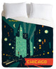 Deny Designs Anderson Design Group Chicago Mag Mile Duvet Cover - Lightweight