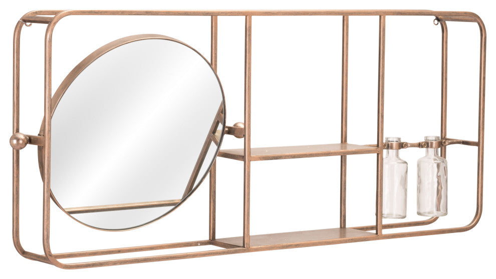Thornhill Mirror Shelf Gold
