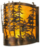 12W Tall Pines Wall Sconce