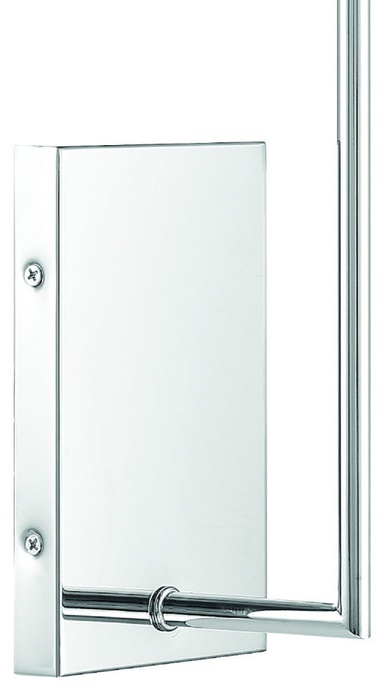 Lena 1 Light Chrome Wall Mount