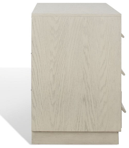 Safavieh Couture Deirdra 3 Drawer Wood Chest White Washed