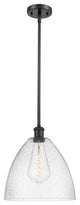 Innovations 516-1S-BK-GBD-124-LED 1-Light Mini Pendant, Matte Black