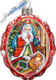 Keepsake Christmas Night Scenic Glass Ornament
