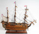 Hms Victory Midsize With Display Case Museum-quality Fully Assembled Model Ship
