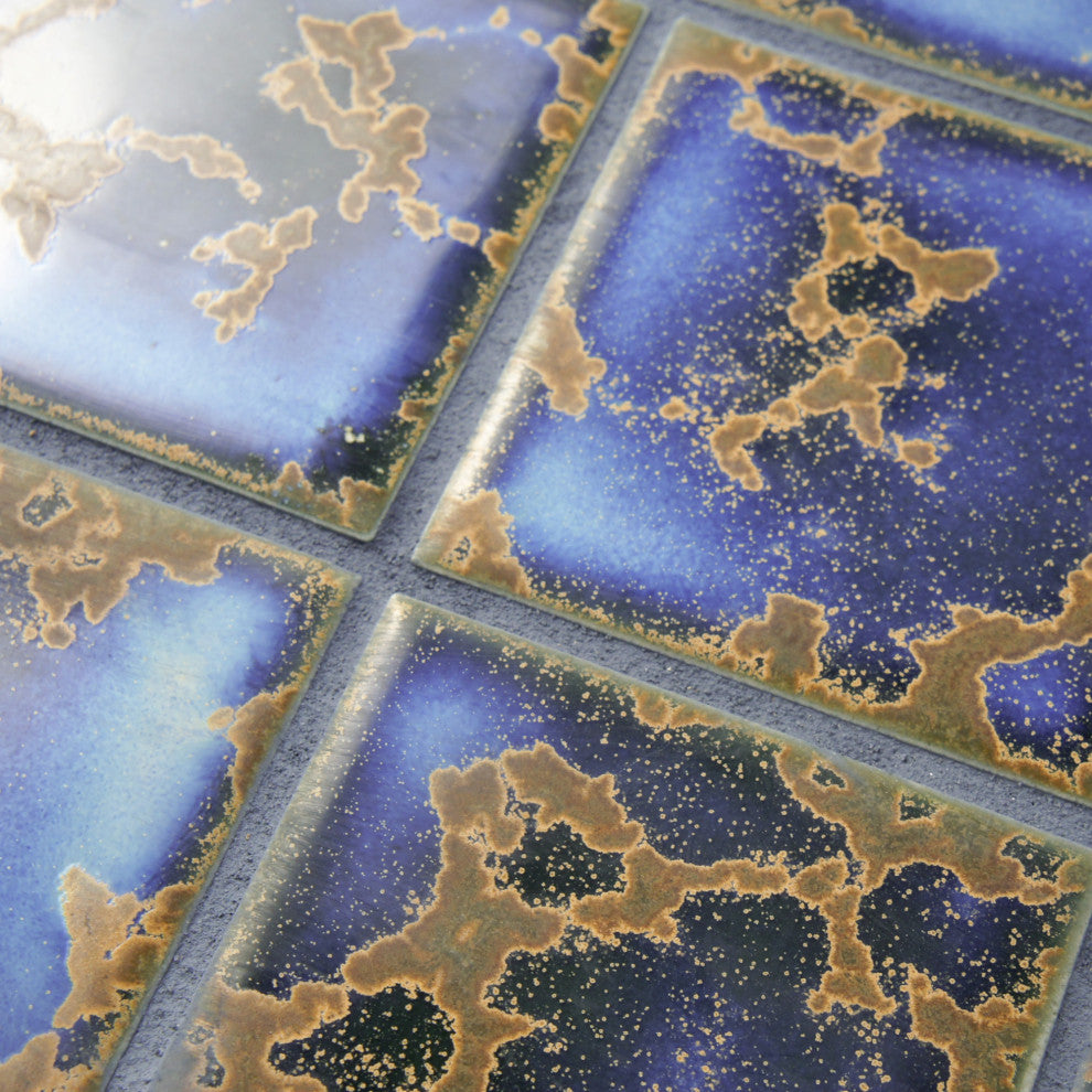 Channel Terra Azure Mega Square Porcelain Floor and Wall Tile