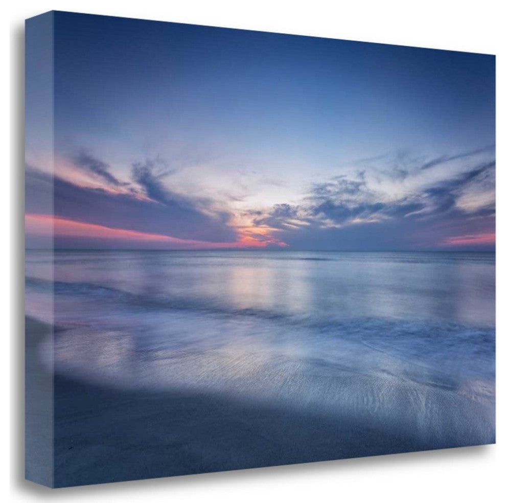 Early Morning Beach Sunrise 3 Giclee Wrap Canvas Wall Art