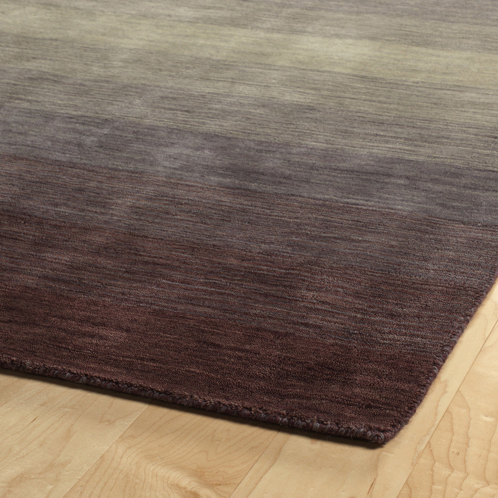 Kaleen Shades Handmade Rug, Purple, 9'6"x13'