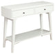 Flynn Console Table, White